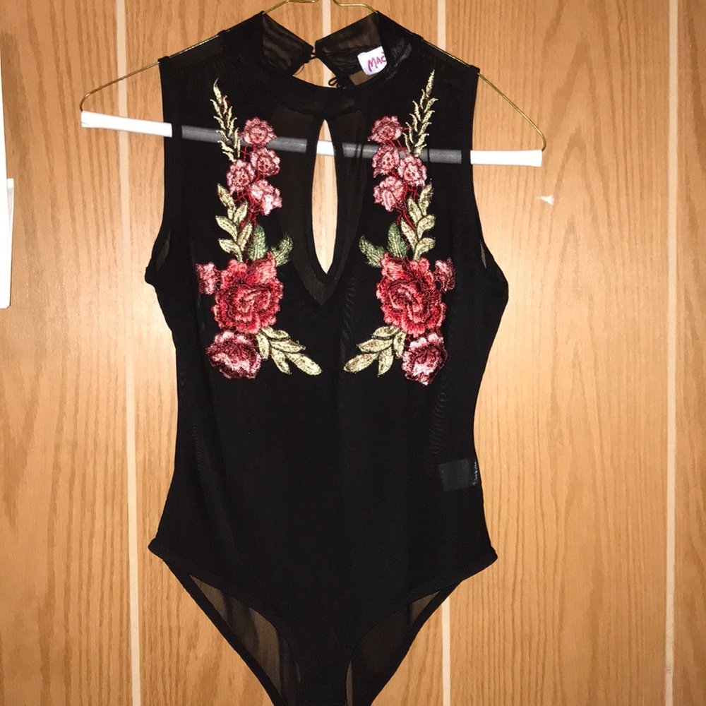 See thru Body Suit